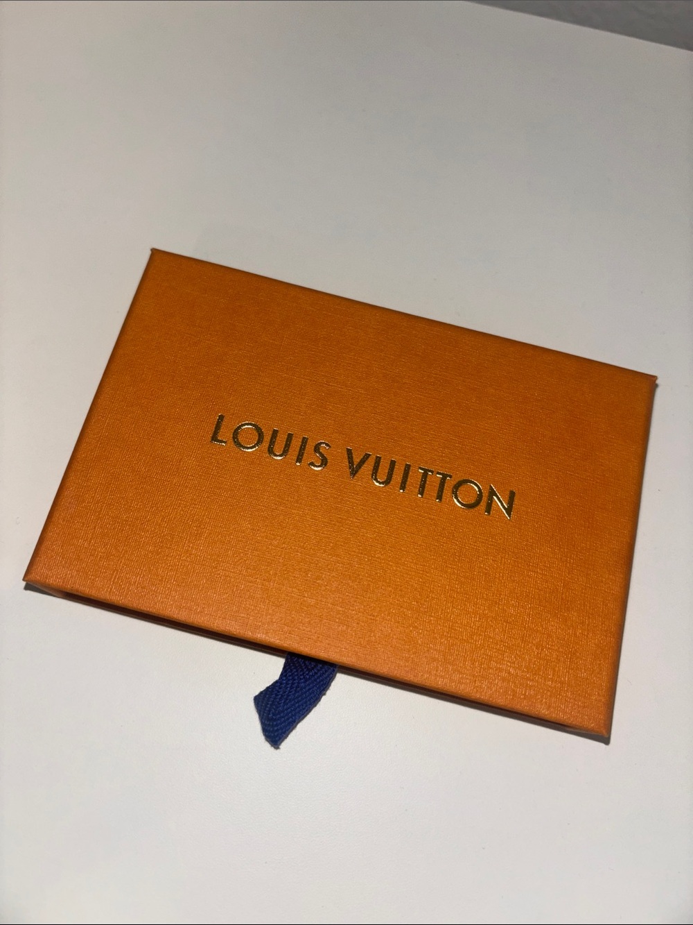 Louis Vuitton wallet gift box w/dust bag (wallet not included)